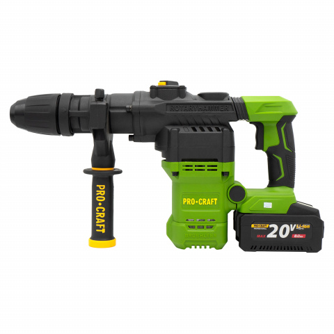 Aku vrtací kladivo  Procraft PHA50-1b-c SDS MAX | PHA50-1b-c